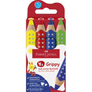 FABER-CA. Farbstifte Grippy 110701 4 Farben