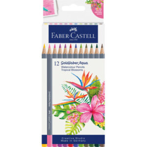 FABER-CA. Farbstifte Goldfaber Aqua 114610 12 Farben