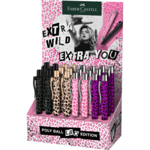 FABER-CA. Kugelschreiber Poly Ball 0.7mm 241135 Leo Edition 24 Stück