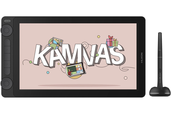 HUION Kamvas 13 Gen 3 IPS FHD Black GS1333WS 16384Levels, 5 Keys, Stand