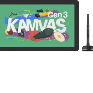 HUION Kamvas 16 Gen 3 IPS QHD Black GS1563 16384Levels, 6 Keys USB-C