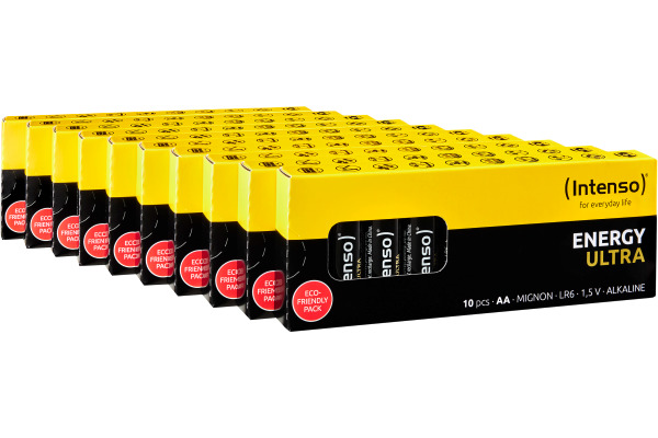 INTENSO Energy Ultra AA LR06 7501521 Alkaline 100pcs plastic box – Bild 2