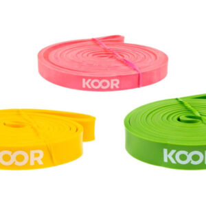 KOOR Fitnessbänder 3er Set 1559439 leicht bis mittel