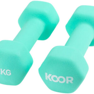 KOOR Kurzhantel Set 2kg F00912 mint 2 Stück