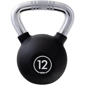 KOOR Kettlebell 12kg F02633 schwarz