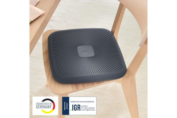 LEITZ Sitzkissen Ergo Active 653900-89 dunkelgrau Balance – Bild 2