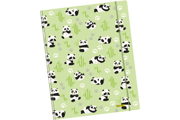 ONLINE Gummizugmappe A4 10164/6 Panda