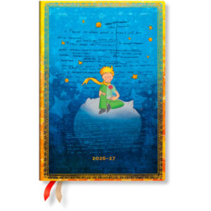 PAPERBLAN Agenda kleine Prinz Midi 26/27 DD1730-2  1W/2S 18M DE HOR HC    13x18cm