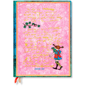 PAPERBLAN Agenda Pippi Lang. Ultra 26/27 DD1733-3 1W/2S 18M DE VER HC 18x23cm