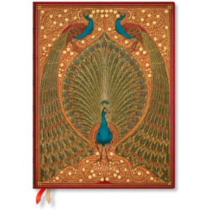 PAPERBLAN Agenda Pfauen Ultra 26/27 DD1735-7 1W/2S 18M DE VER HC 18x23cm