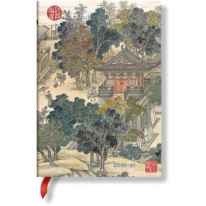 PAPERBLAN Agenda Prospérité Midi 26/27 DF2025-8 1W/2S 13M FR HOR HC 13x18cm