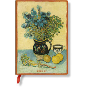 PAPERBLAN Agenda Nature Morte Midi 26/27 DF2029-6 1W/2S 13M FR HOR HC 13x18cm