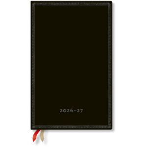 PAPERBLAN Agenda Black Ed. Maxi    26/27 DF2030-2  1W/2S 13M FR Ver HC  13.5x21cm