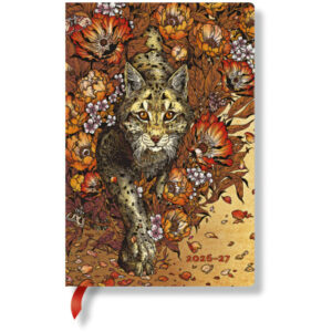 PAPERBLAN Agenda Luchs Mini 26/27 FF2109-5 1W/2S 13M FR HOR SC 9.5x14cm