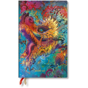 PAPERBLAN Agenda Bourdonnant Maxi 26/27 FF2112-5 1T/1S 13M FR SC 13.5x21cm