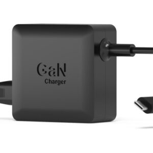 PORT PowerSupply 65W-Type C-A,GaN 904065CEU Cable, Black