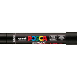 POSCA     Brush Marker             1-4mm PC5BRBLAC schwarz