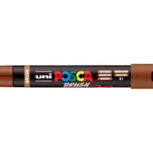 POSCA     Brush Marker             1-4mm PC5BRBROW braun