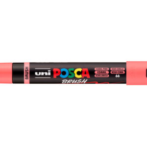 POSCA     Brush Marker             1-4mm PC5BRCORA coral