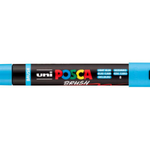 POSCA     Brush Marker             1-4mm PC5BRLBLU hellblau