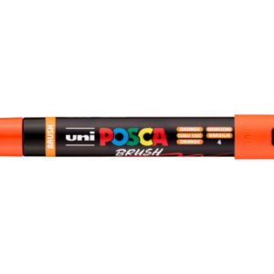 POSCA Brush Marker 1-4mm PC5BRORAN orange