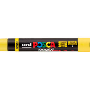 POSCA Brush Marker 1-4mm PC5BRYELL gelb
