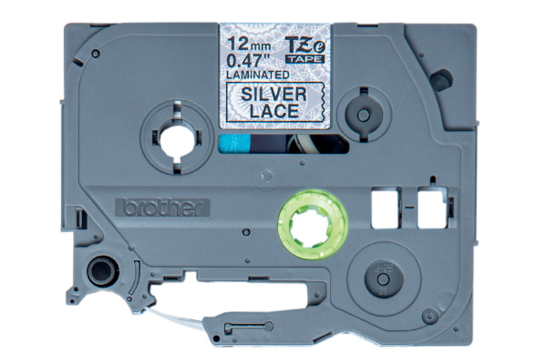 PTOUCH Band, laminiert schw/silber TZe-MPSL3 PT-DV600VP 12 mm – Bild 3