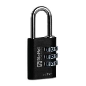 RIEFFEL Zahlenschloss Nr.22 20mm A10523 schwarz