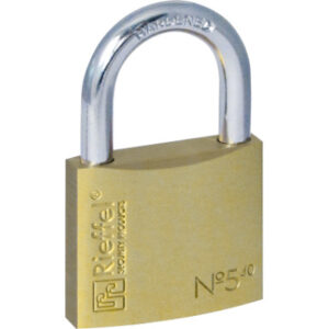 RIEFFEL Vorhängeschloss Nr.5 24mm A11288 Messing