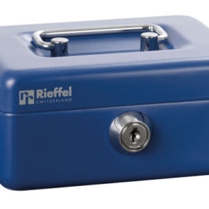 RIEFFEL   Geldkassette KIKA A15470    12,5x6x9,5cm              blau