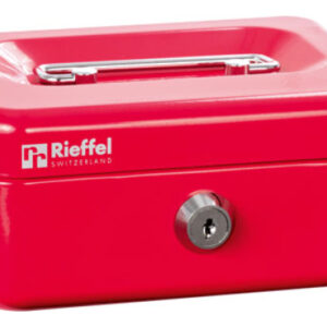 RIEFFEL Geldkassette KIKA A15472 12,5x6x9,5cm rot
