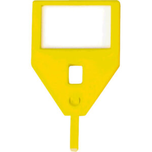 RIEFFEL Schlüssel-Anhänger A15735 gelb