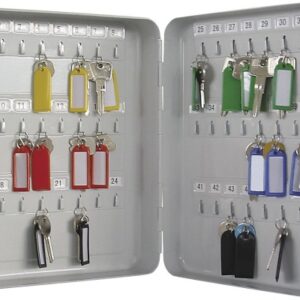 RIEFFEL Schluesselkasten A19121 Lichtgrau 48 Schlüssel