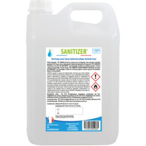 SANITIZER Flächendesinfektion Spray  5lt 42896     Nachfüllbidonhydroalk
