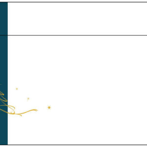 SIGEL Weihnachts-Umschlag 11x22cm DU254 X-Mas tree Weisspapier