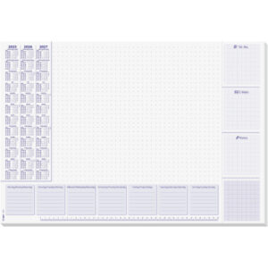 SIGEL Schreibunterlage Lilac 2026-28 H6355 D/E/NL 30 Blatt 59.5x41cm