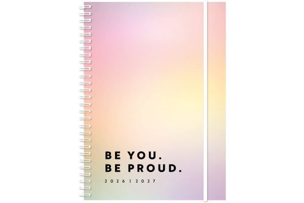 SIMPLEX Schüleragenda Spectrum 26/27 500420.27 1W/2S 17M Proud ML 12x16.5cm