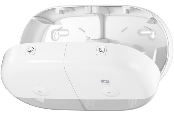 TORK Spender Toilettenpapier T9 682000 SmartOne®, weiss – Bild 2