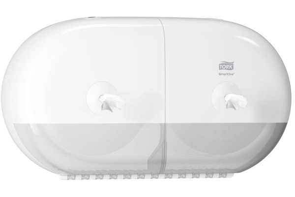 TORK Spender Toilettenpapier T9 682000 SmartOne®, weiss – Bild 3