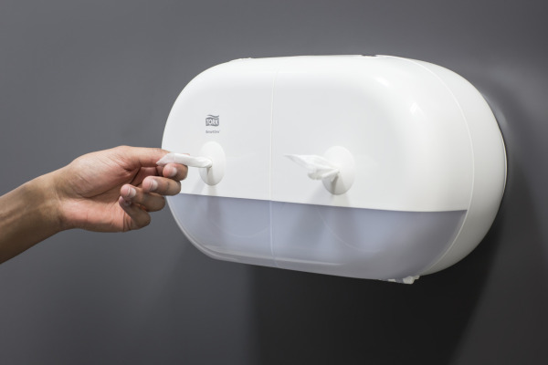 TORK Spender Toilettenpapier T9 682000 SmartOne®, weiss – Bild 4