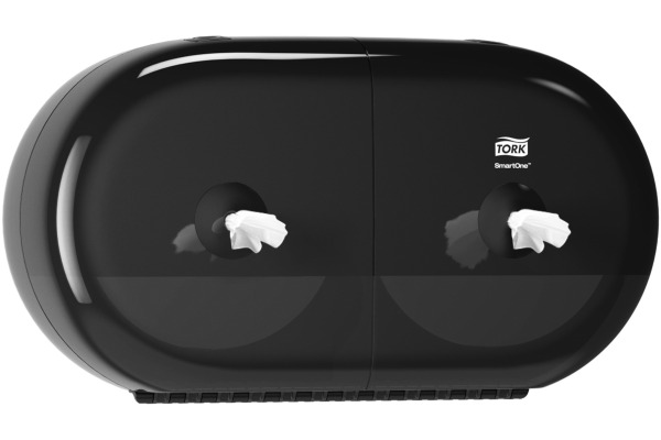 TORK Spender Toilettenpapier T9 682008 SmartOne®, schwarz – Bild 2