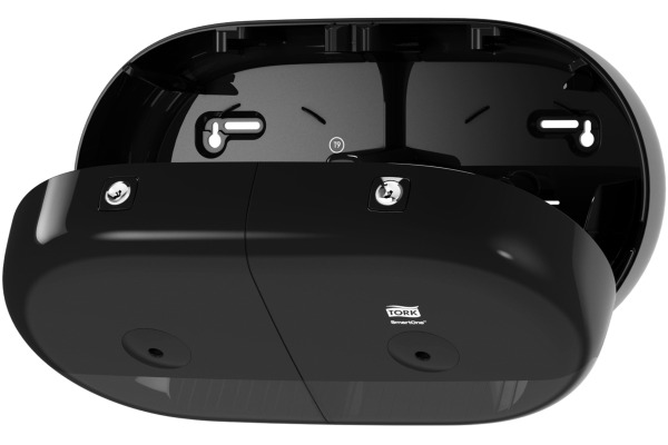 TORK Spender Toilettenpapier T9 682008 SmartOne®, schwarz – Bild 3
