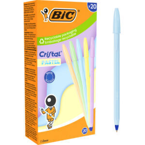 BIC Kugelschreiber Cristal 0.32mm 302550 Pastell, assortiert