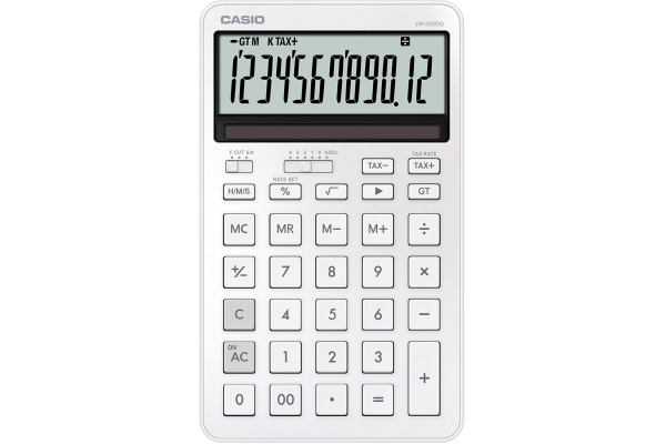CASIO Taschenrechner JW-200DQ weiss