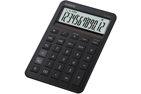 CASIO Taschenrechner MS-200DQ schwarz – Bild 2