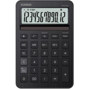 CASIO Taschenrechner MS-200DQ schwarz