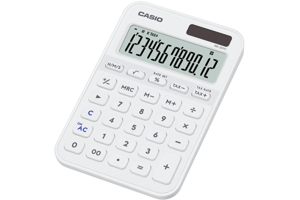 CASIO Taschenrechner MS-20YC weiss – Bild 2