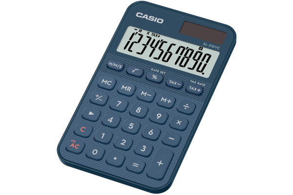 CASIO Taschenrechner SL-310YC dunkelblau – Bild 2