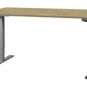 CONTINI Bürotisch ET225E 180x80cm 112179 Eiche/grau