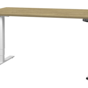 CONTINI Bürotisch ET225E 180x80cm 112181 Eiche/weiss